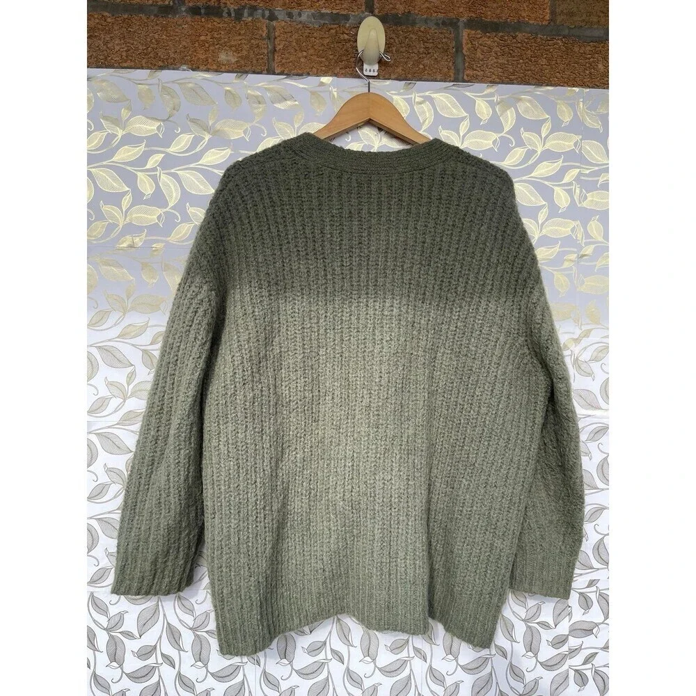 Jenni Kayne Alpaca Blend Cardigan in Sage Green Size M - Gorpcore & Naturecore